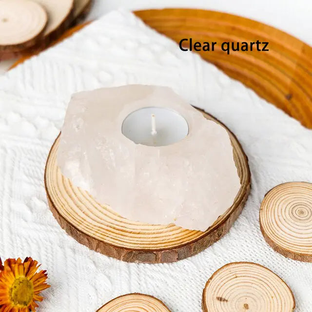 Crystal Candle Holder
